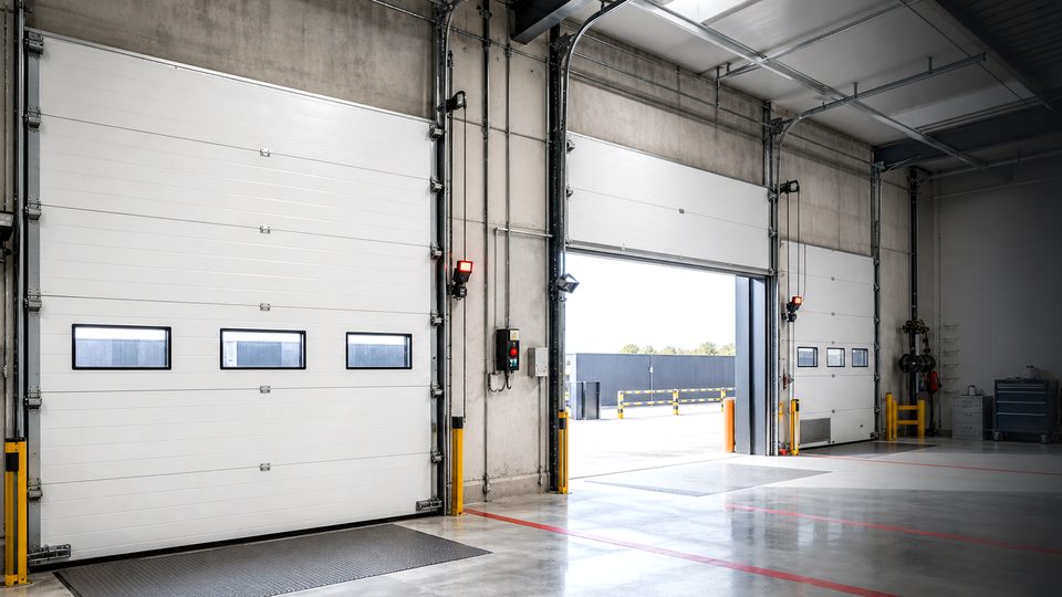 How to avoid ordering the wrong loading bay part - loading bay and industrial door support image