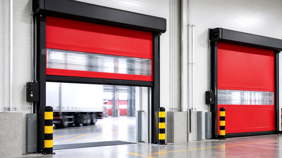 Sectional, roller or fast-action doors: how to choose the right door type - loading bay and industrial door support image